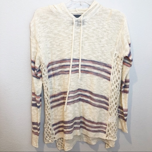 Paper Crane hooded Light‎ Weight Sweater
